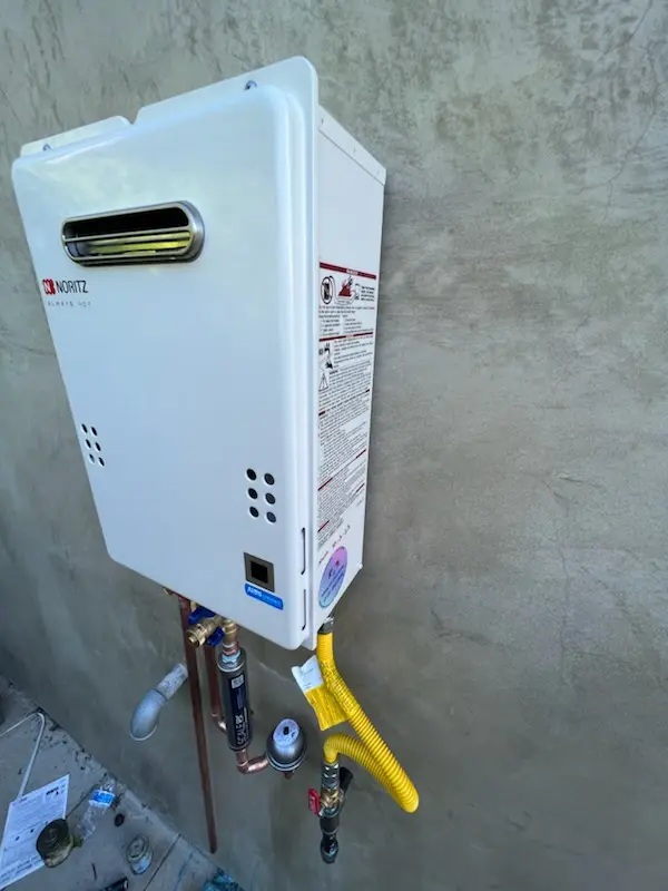 Tankless water heater installation for Austin homes